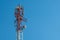 Cell Phone tower with wireless antennas