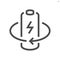 Cell of rechargeable battery vector icon. 48x48 pixel.