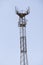 Cell telecommunication tower - equipment for mobile phone Radio antenna