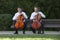 Cello. Cello playing is shown close up