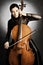 Cello player Cellist woman