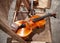 Cellos and Violas at rest before the concert