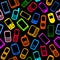 Cellphones and Smartphones Seamless Pattern