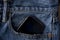 Cellular Phone in Blue Jeans Pocket