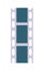 Celluloid film strip icon