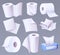 Cellulose production toilet paper, towels, napkins