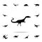 Celofizis icon. Detailed set of dinosaur icons. Premium graphic design. One of the collection icons for websites, web design,