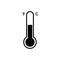 Celsius and Fahrenheit Thermometer icon. Vector icon