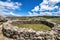 Celtic Castro de Barona, Galician Iron Age forts. Porto do Son, Coruna, Galicia, Spain