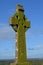 Celtic Cross at the Rock of Cashel in Ireland