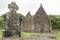 Celtic cross and ruin of church, Kilmalkedar Church and graveyard Ireland