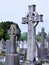 Celtic Crosses in a Dublin Cemetery