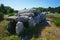 Celtic dolmen in Carnac, France