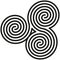 Celtic Double Spirals Labyrinth