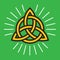 Celtic Infinity Knot Vector Design.