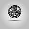 celtic sign design symbol element abstract knot icon tatt