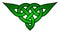 Celtic triquetra knot
