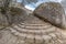 Celtic Vetton sacred space Nemeton Altar of sacrifices sculpted in granite rock known as Silla de Felipe II Phillip II chair