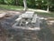 Cement picnic table