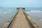 Cement pier in Chumphon