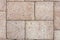 Cement tile flooring or sidewalk