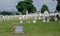 The cemetery at Amish Country, Lancaster, Pennsylvania, USA