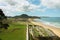 Cemetery on the beach