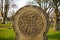 Cemetery Celtic gravestone