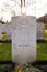 Cemetery fallen soldiers World War I Flanders Belgium