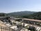 Cemetery on a hill in Ollolai, Sardinia