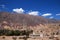 Cemetery in Humahuaca valley, Jujuy, Argentina, near the fourteen colors hill