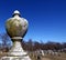 Cemetery monument.