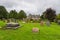 Cemetery at the Saint Mary Church, Kirkby Lonsdale, Cumbria, England