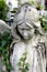 Cemetery statue of an angel