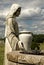 Cemetery Statue of Woman at the Well