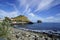 Cenic view over the coast of madeira