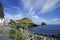 Cenic view over the coast of madeira