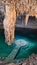 Cenote mexico blue water cave tulum playa del Carmen beautiful destination