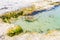 Cenote water with sand Punta Esmeralda Playa del Carmen Mexico