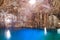 Cenote Xkeken sinkhole in Valladolid Mexico