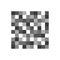 Censor blur effect square pattern. Grey pixel mosaic texture hiding part of image, face, body, text or another