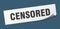 censored sticker.