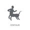 Centaur icon. Trendy Centaur logo concept on white background fr