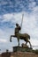 Centaur statue in Pompeii, ruins in Pompeii