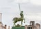 Centaur statue on Square of ancient city Pompeii
