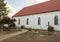 Centennial Garden of the historic Saint Joseph Catholic Church in Fort Davis, Texas.