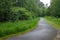 Centennial Trail in Washington on a Rainy Spring Day