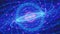 Center of the galaxy sound waves visualized - seamless looped spiritual visual awakening