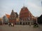 The center of old Riga. house of blackheads.