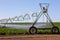 Center pivot crop irrigation system for farm management